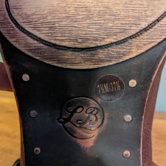 Lucky Brand Brown Sling Back Booties Size 7.5 - Picture 10 of 12